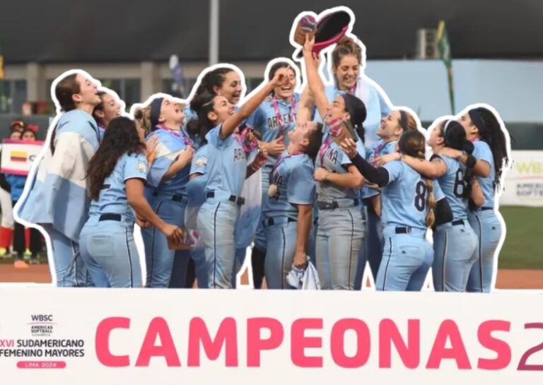 Con dos tucumanas, Argentina se coronó bicampeona en el Sudamericano femenino de softbol