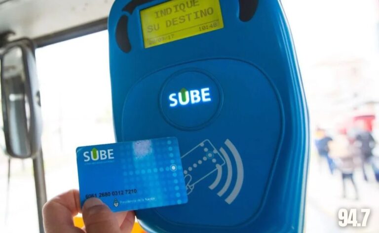 Transporte público gratuito para estudiantes: cómo y dónde retirar la tarjeta SUBE