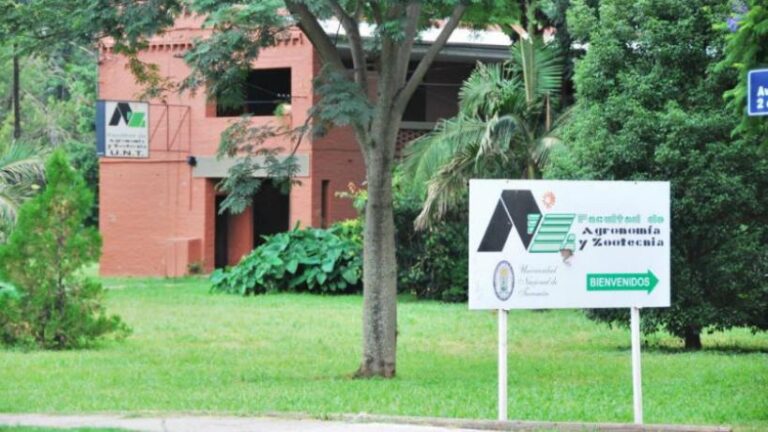 Inician las clases para ingresantes en la Facultad de Agronomía, Zootecnia y Veterinaria