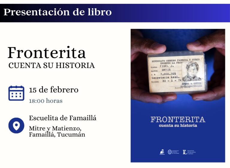Presentan un libro que revive la memoria colectiva del sur tucumano sobre el genocidio y el terrorismo de Estado