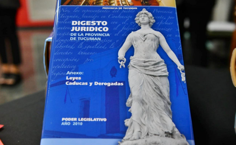 Tucumán elaborará un nuevo Digesto Jurídico para ordenar más de 4.800 leyes vigentes