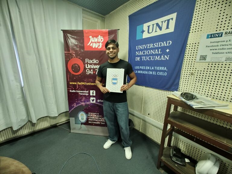 Dos alumnos de la UNT representaron a Tucumán en la Academia Olímpica Argentina