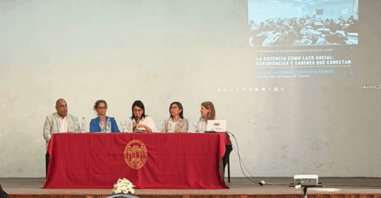 Primer Encuentro de Escuelas Preuniversitarias de la UNT reflexiona sobre docencia y colaboración