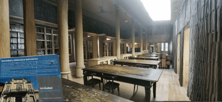 La UNT avanza con dos obras clave: inicia la restauración estructural de la Biblioteca Sarmiento y continúa la recuperación de la ex Legislatura