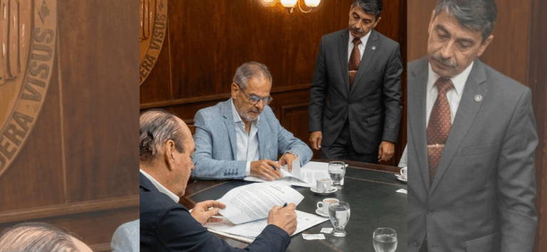 La UNT firmó el contrato para climatizar la pileta de Educación Física y prevé iniciar la obra en abril