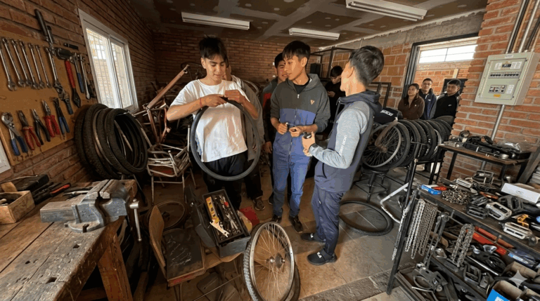 Bici Box Tucumán: el proyecto solidario que enseña a reparar bicicletas y abre oportunidades a jóvenes