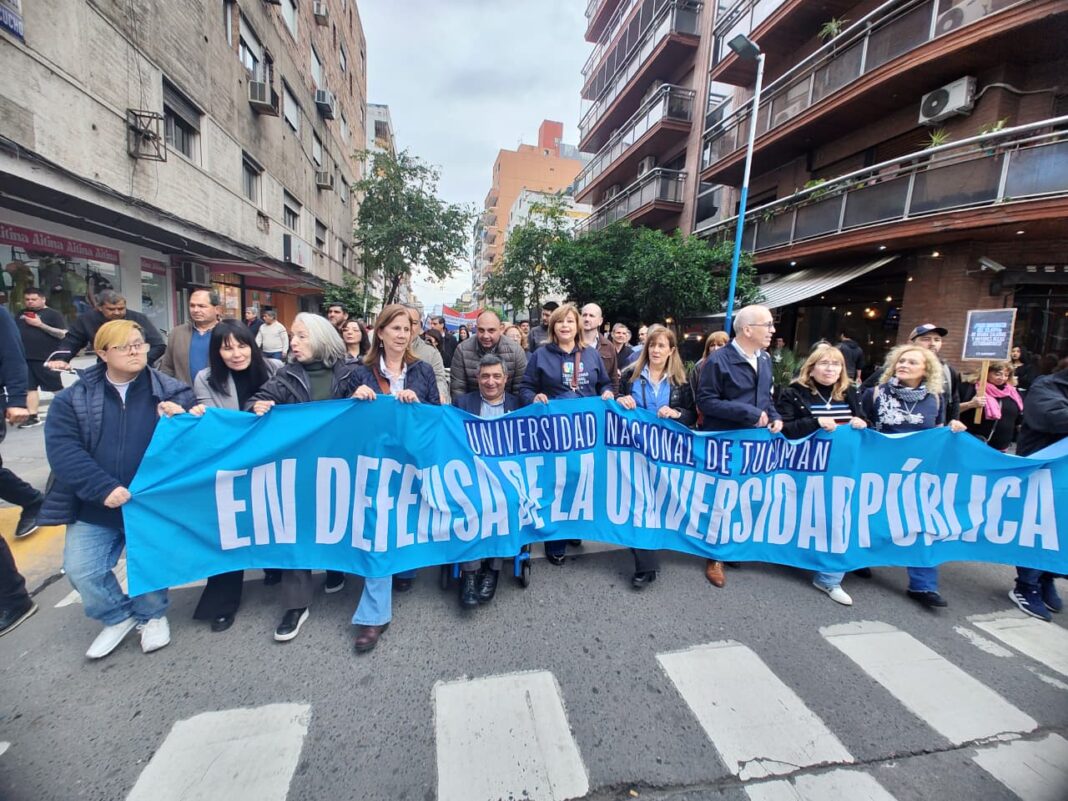 Quinta Marcha Federal en defensa de la Universidad Pública